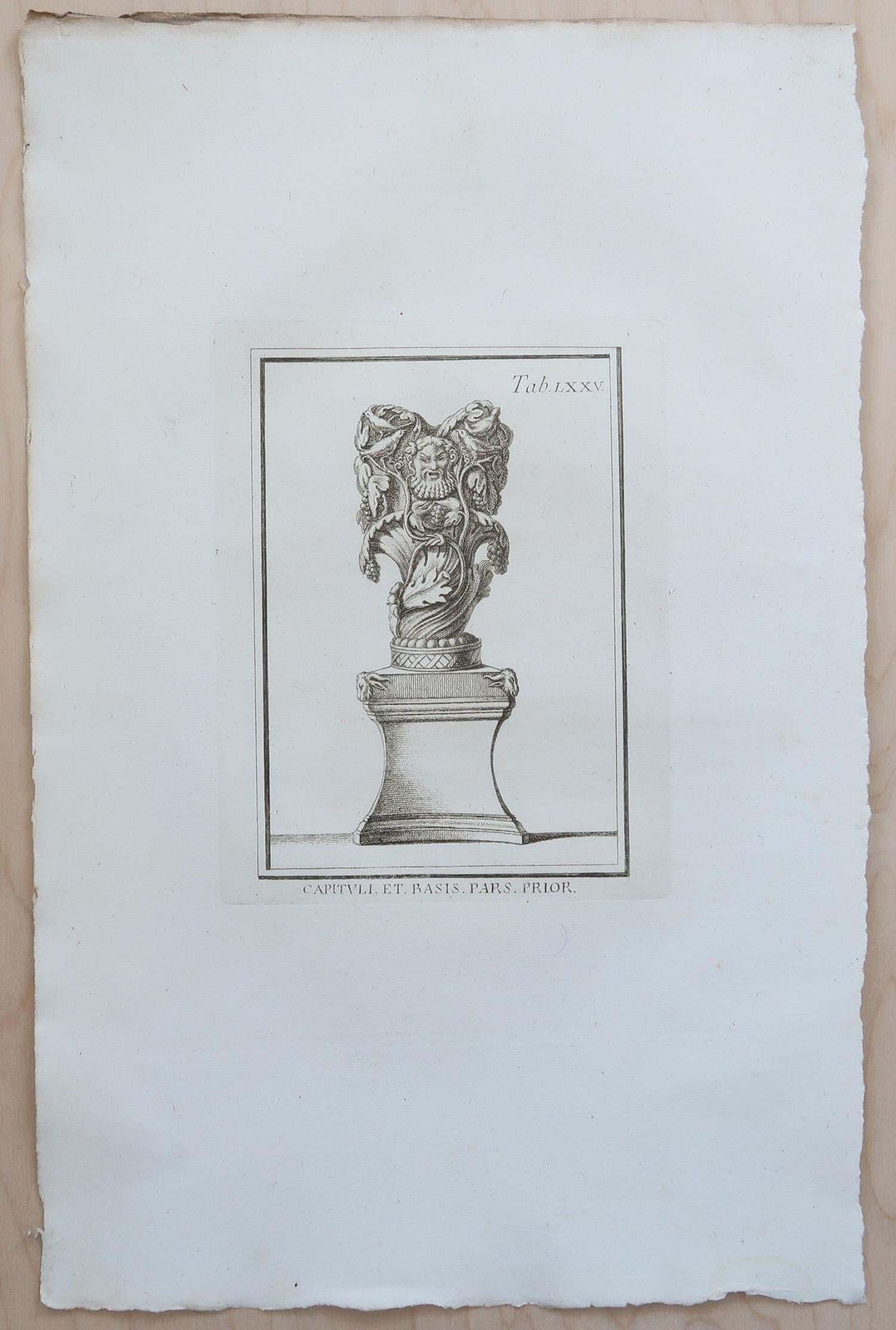 Large Scale Original Antique Grand Tour Prints Relief Carvings. Rome, 1776 photo for sale