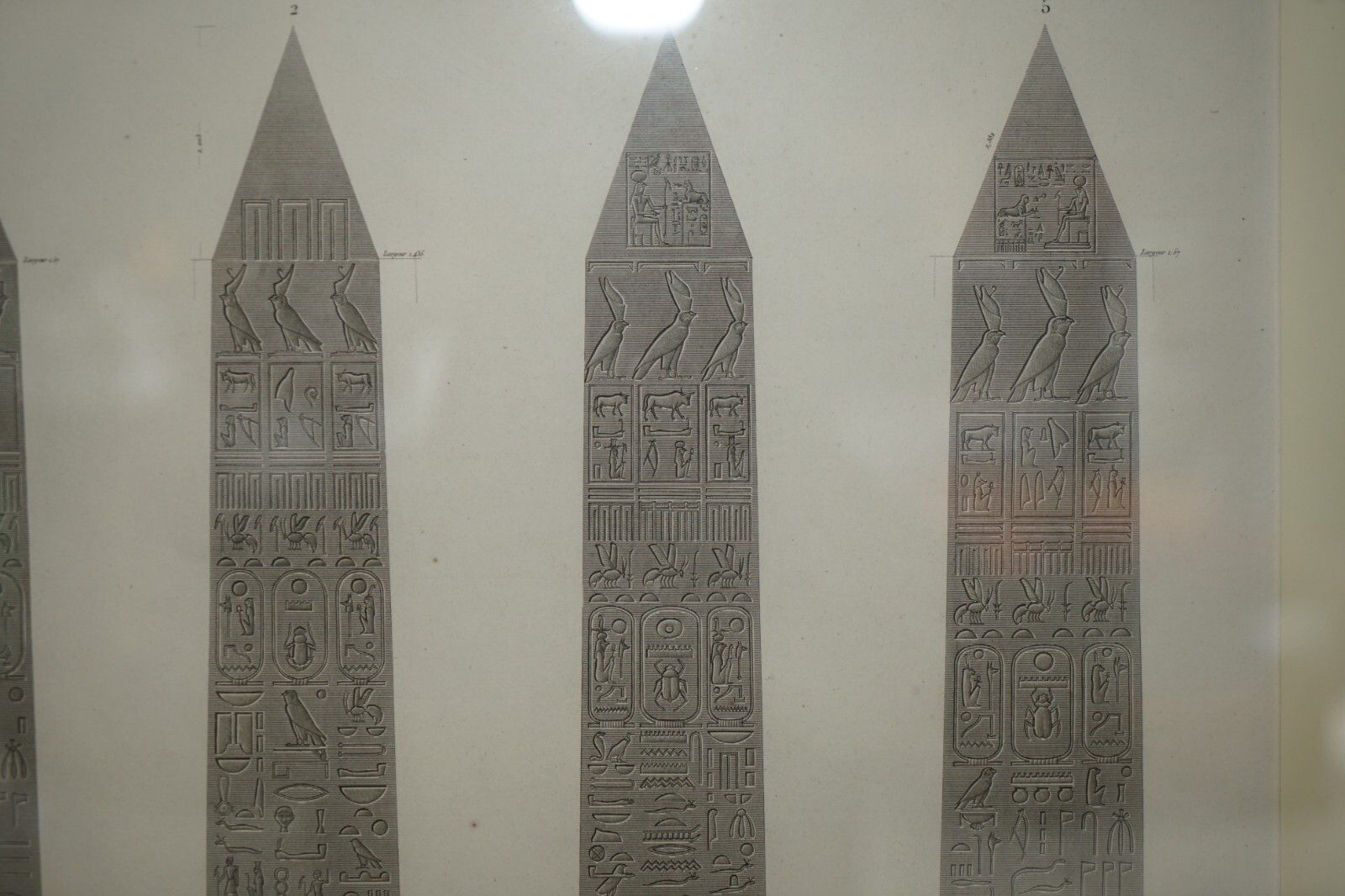Antique Original Gran Tour Paris 1829 Vol 5 Pl.35 Print Of Cleopatra'S Needle photo buy