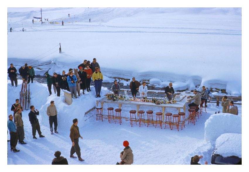 Toni Frissell 'Ice Bar' Unframed Archival Pigment Print photo furniture