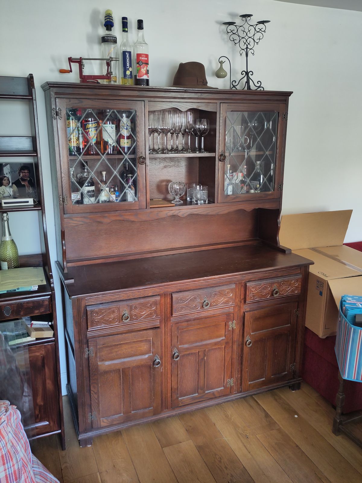 Antique Hardwood Welsh Dresser photo furniture