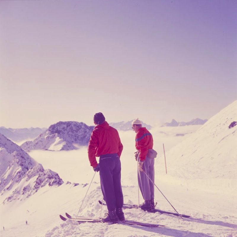 Toni Frissell 'Mountain Top' Unframed Archival Pigment Print