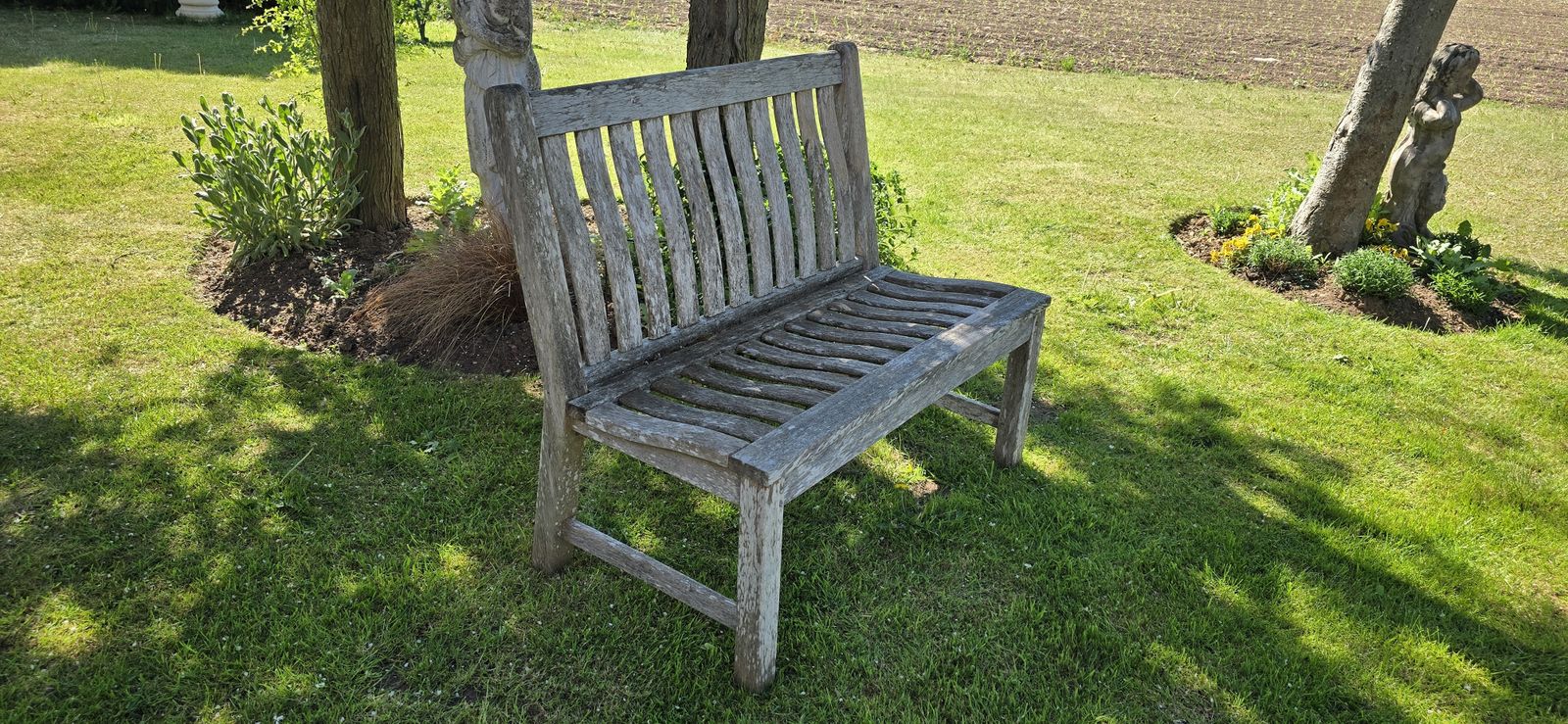Well Weathered/Silvered Garden  Bench photo 495.0