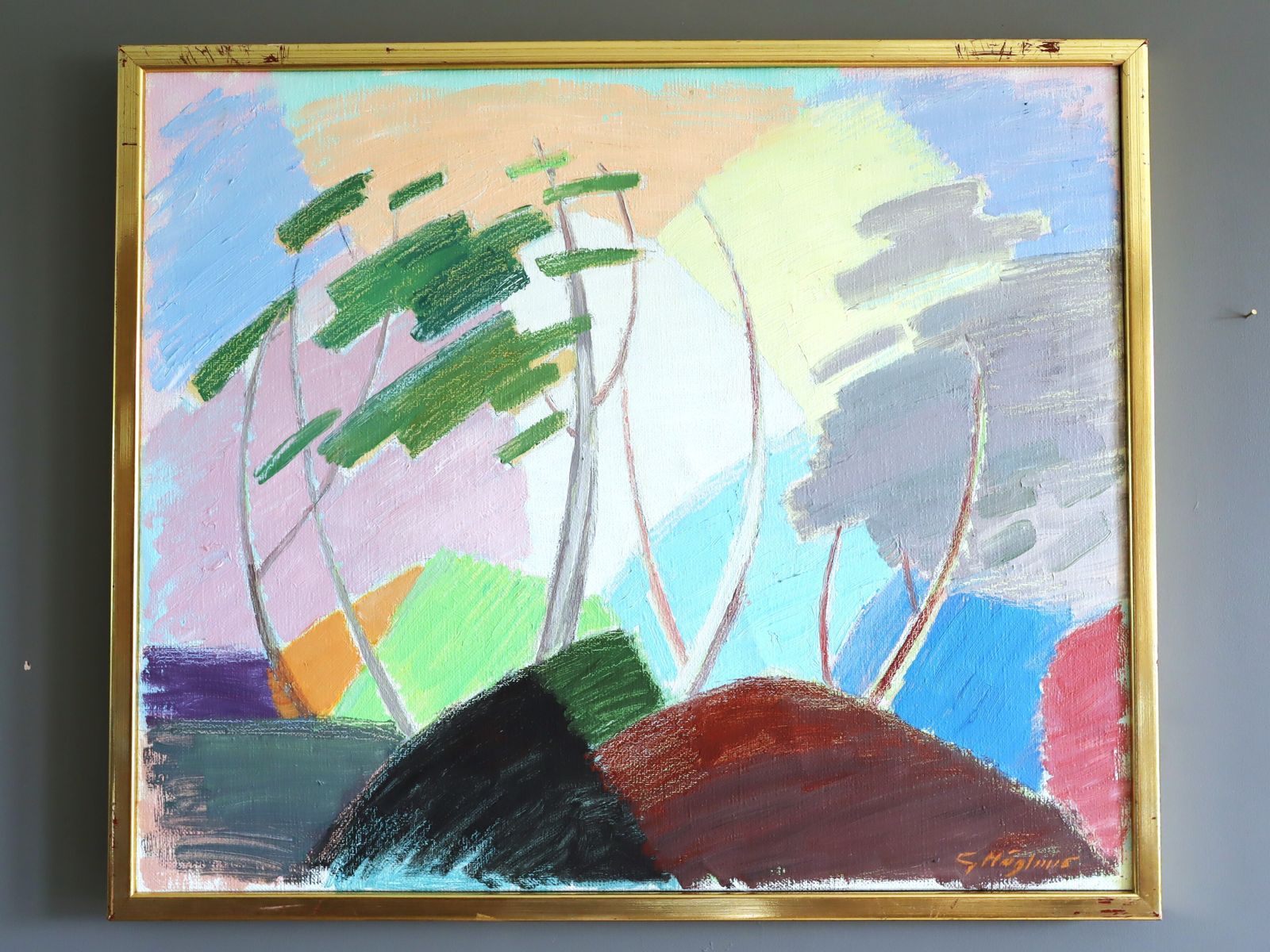 Rhythms Of The Wind Oil Painting