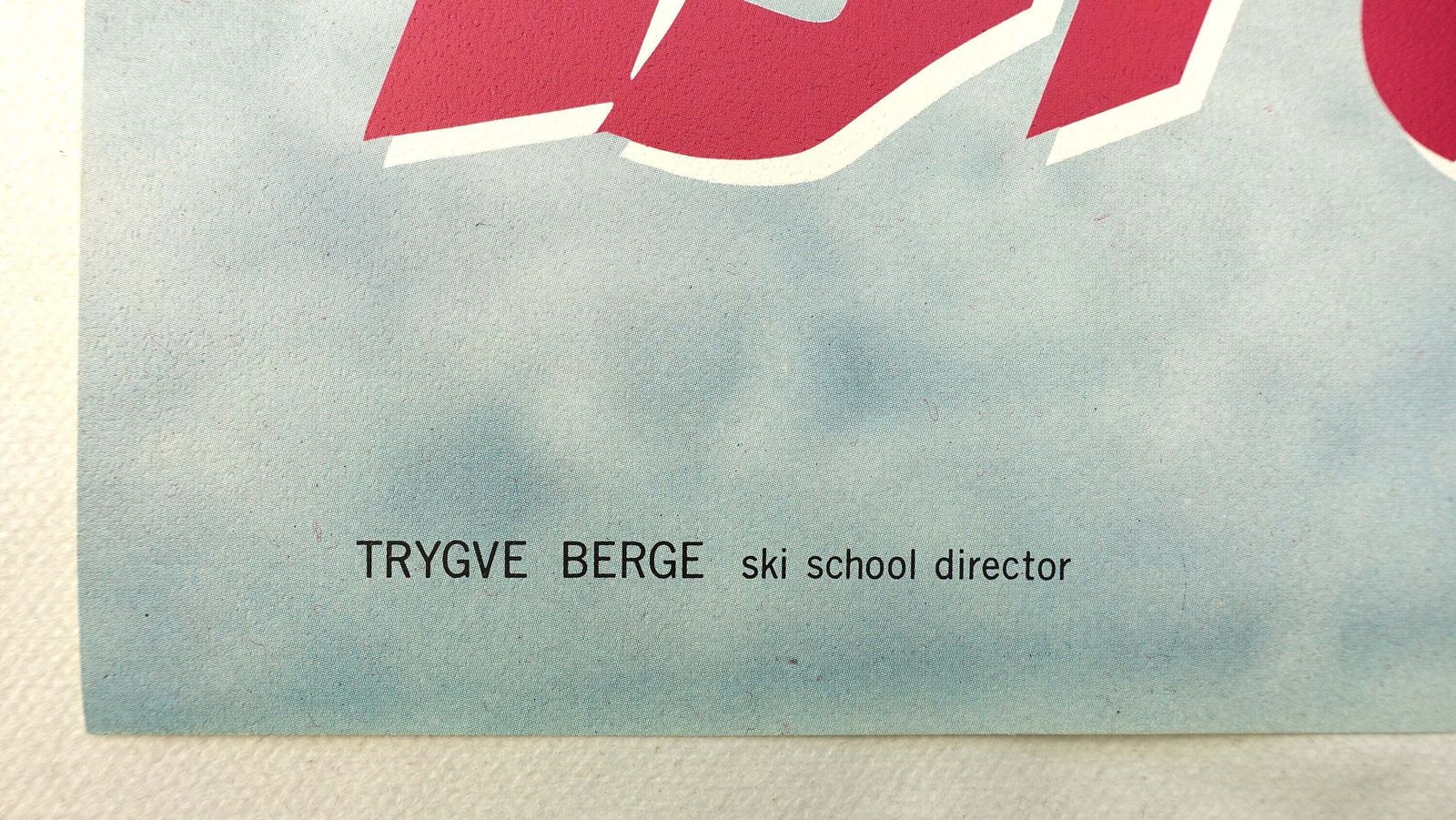 1960s Breckenridge Colorado Skiing Travel Poster   Original Vintage Poster photo for sale