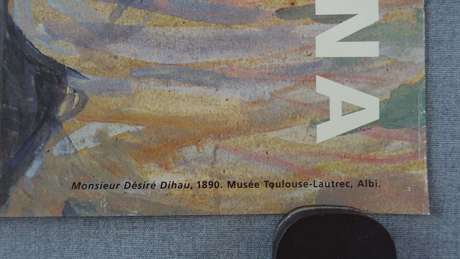 1994 Toulouse Lautrec Exhibition Poster On Louisiana   Original Vintage Poster photo for sale