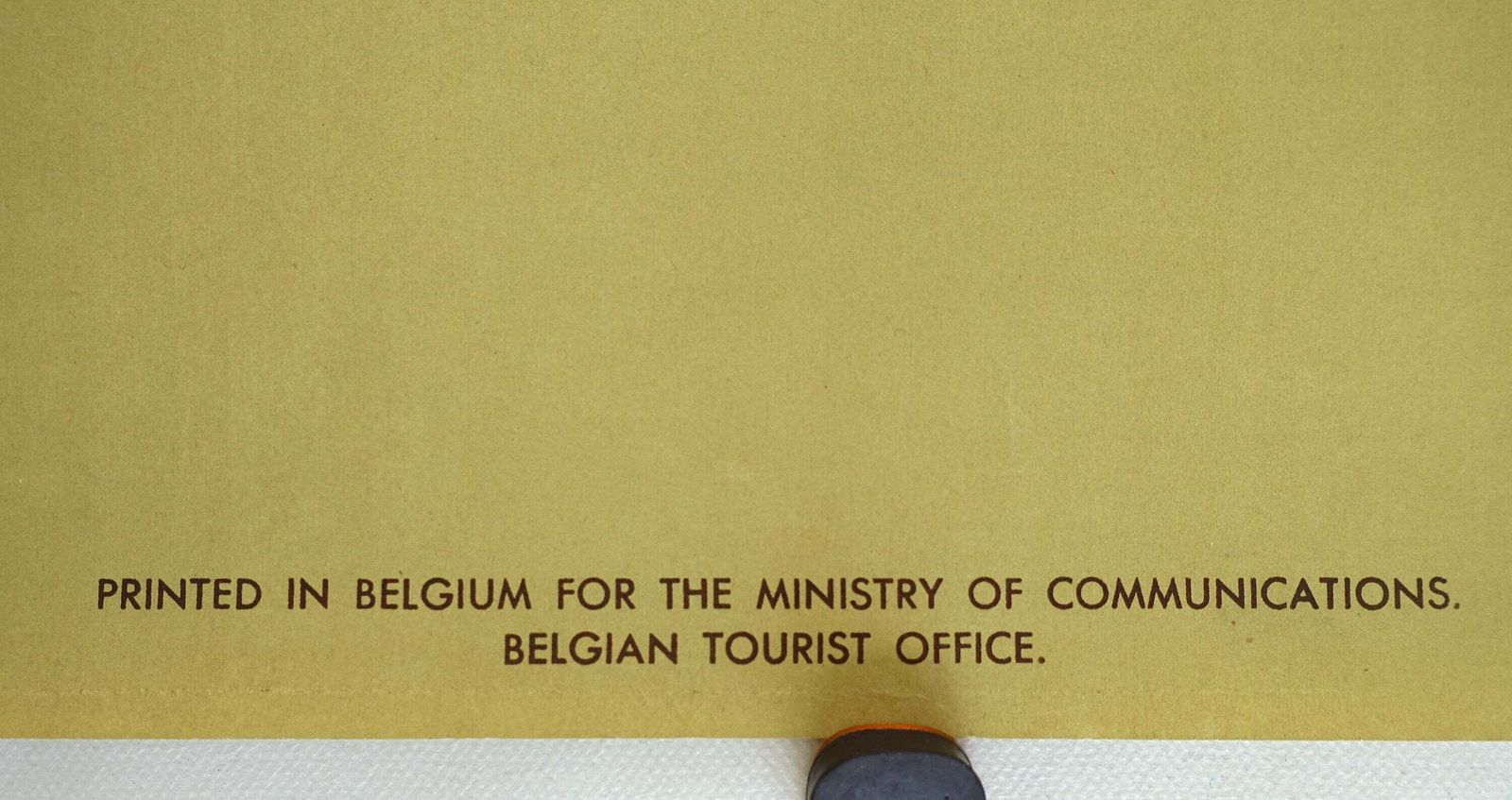 Belgische Reisposter Uit 1950 Door Conrad – Vintage Poster photo 347.0