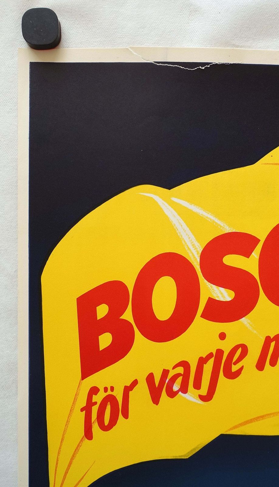 Bosch Bougies – Vintage Poster, Ca. Jaren 1950 photo for sale