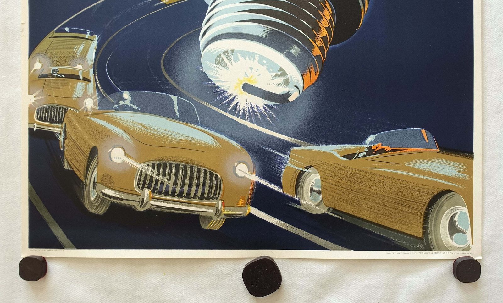 Bosch Bougies – Vintage Poster, Ca. Jaren 1950 photo buy