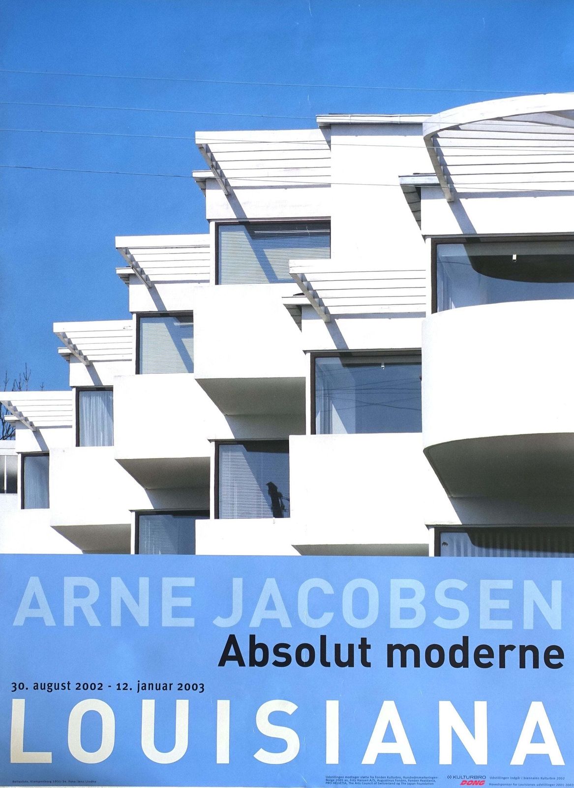 2002 Arne Jacobsen Absolut Modern At Louisiana III   Original Vintage Poster