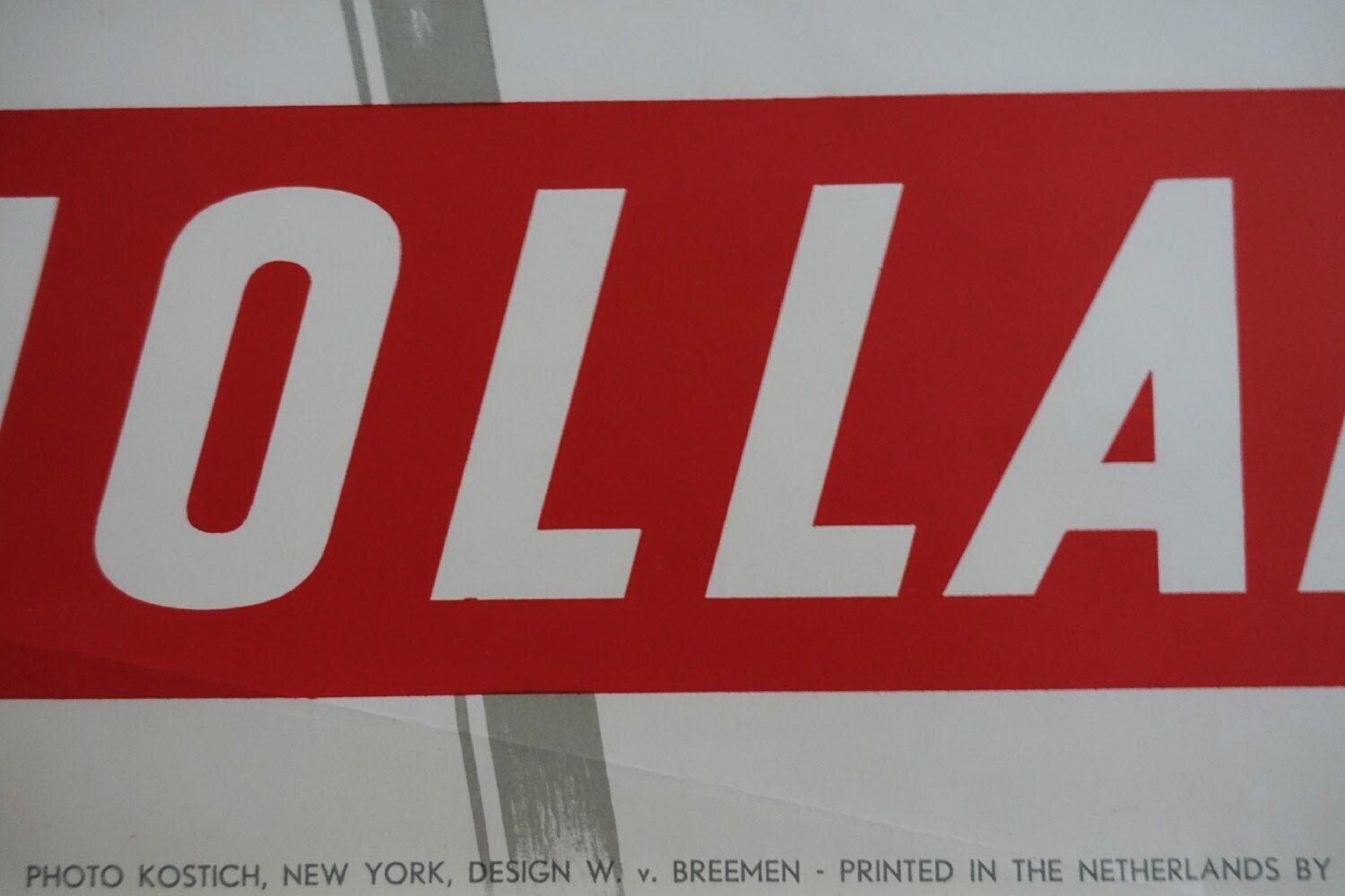 1960s Holland Travel Poster   Original Vintage Poster photo for sale