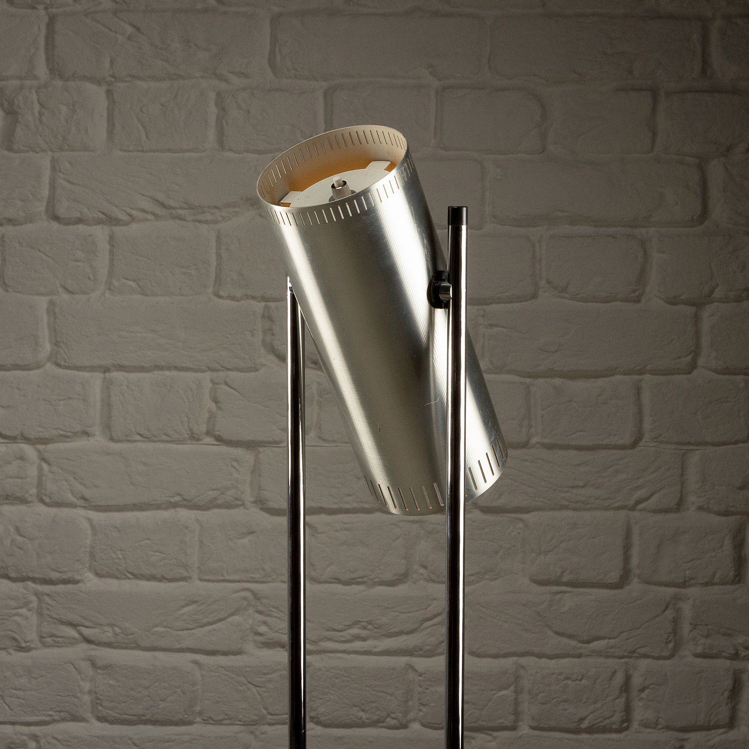Trombone Floor Lamp By Jo Hammerborg For Fog & Mørup, Denmark, 1960s photo buy