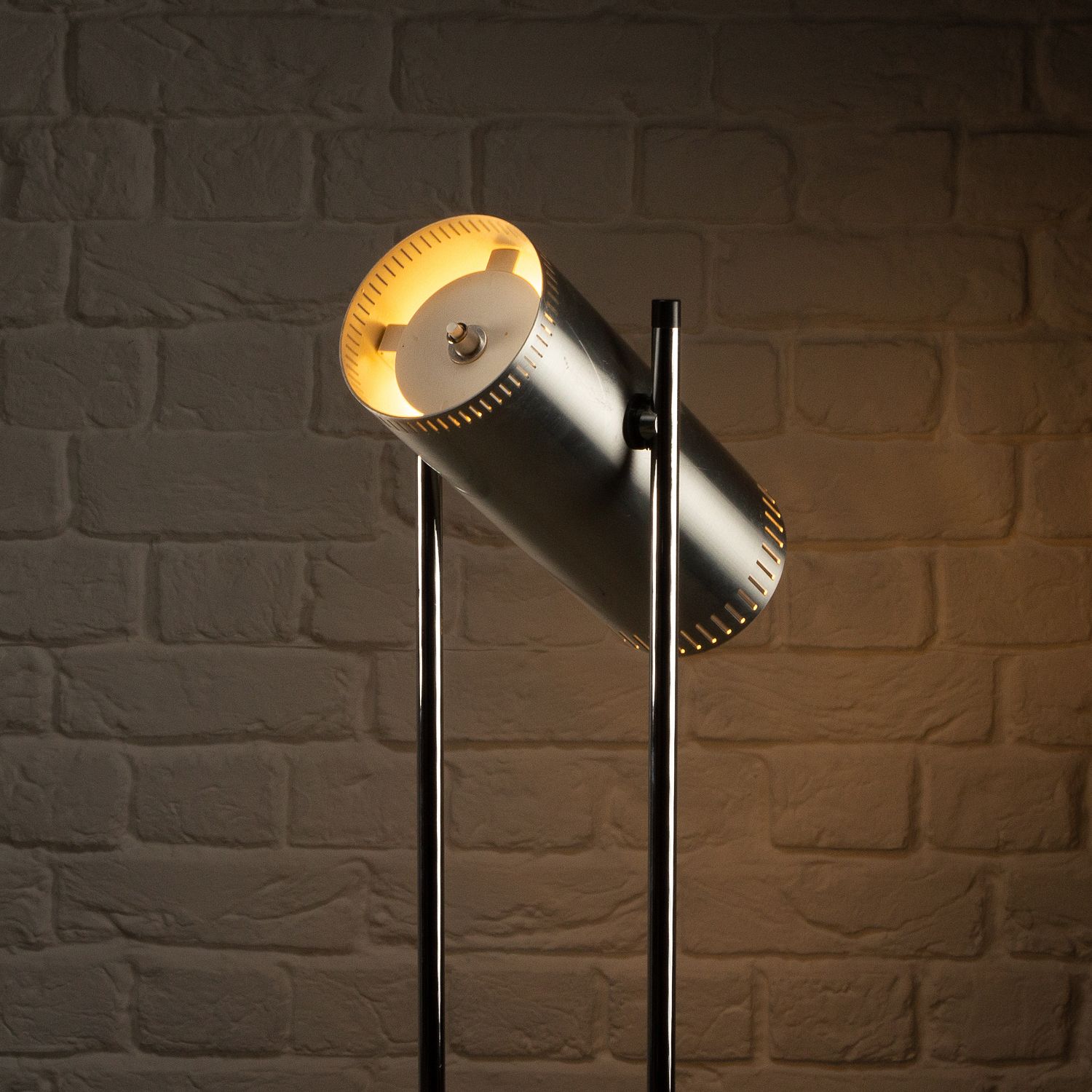 photo furniture Trombone Floor Lamp By Jo Hammerborg For Fog & Mørup, Denmark, 1960s