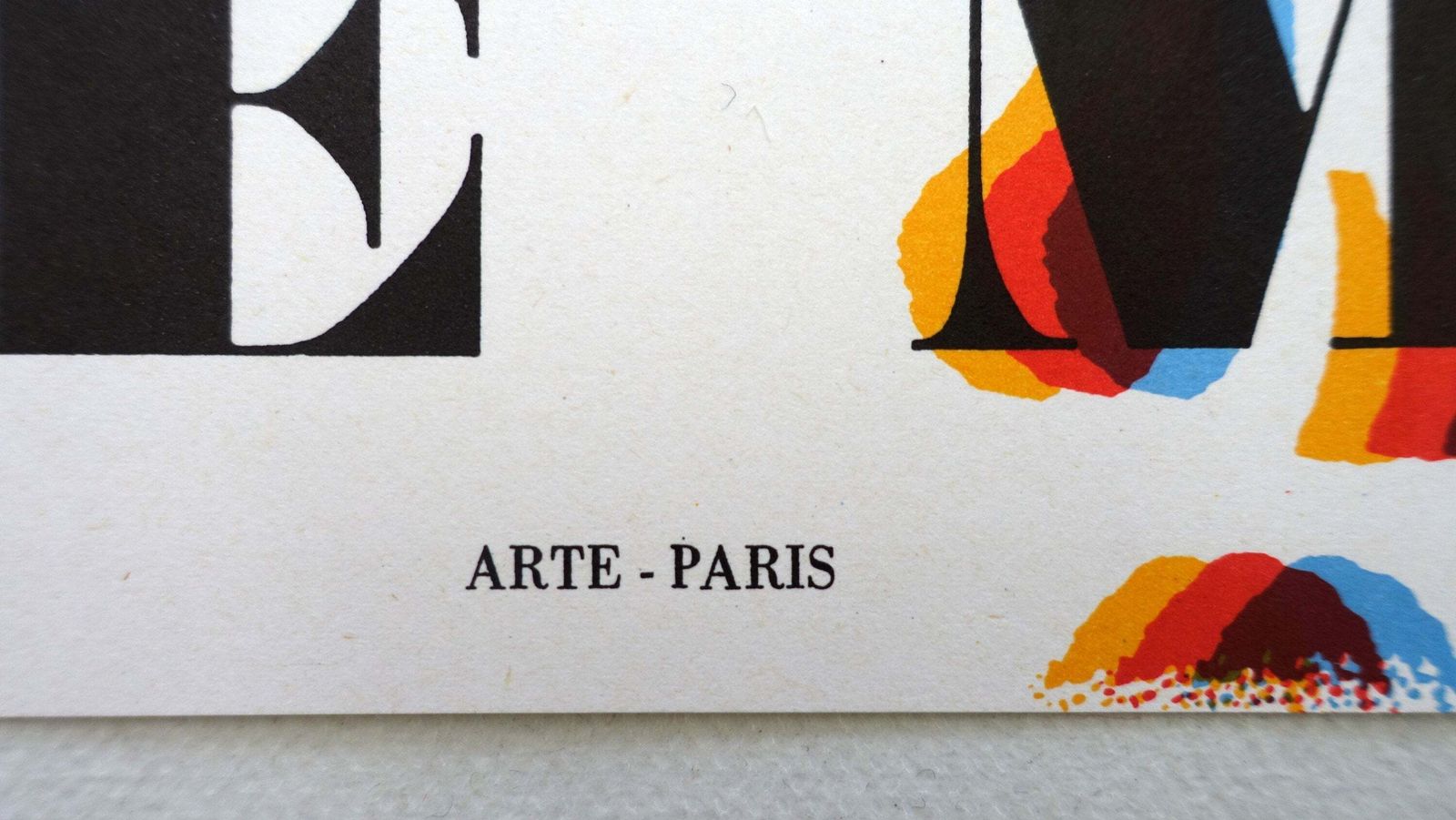 1974 Pol Bury Exhibition Poster Galerie Maeght   Original Vintage Poster photo for sale
