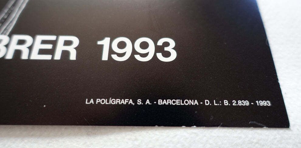 1993 Carlos Pazos Spanish Exhibition Poster   Original Vintage Poster photo for sale