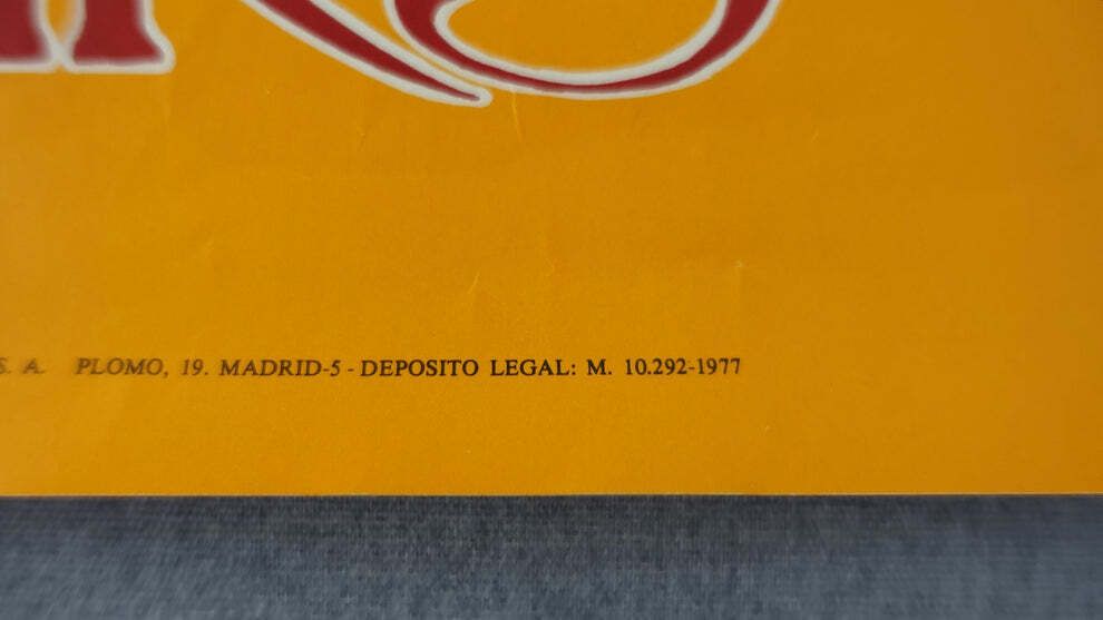Iberia Reisposter 1977 – 50 Jarig Jubileum – Vintage Poster photo 167.0