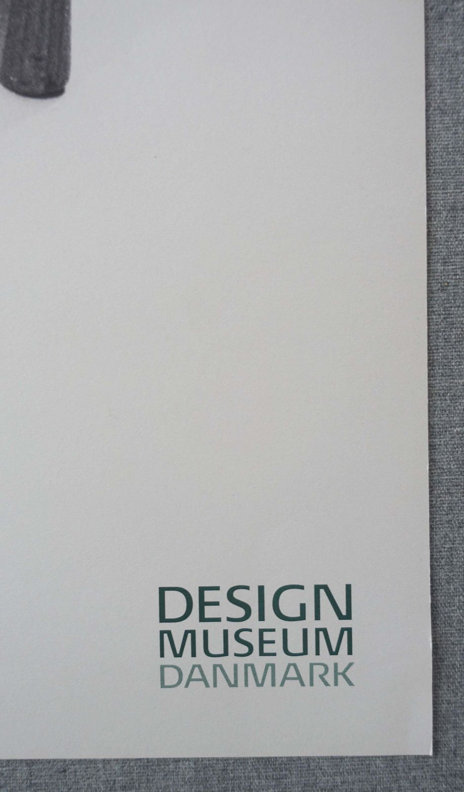 2014 Axel Bender Madsen & Ejner Larsen Metropolitan Chair Design Museum Denmark   Original Vintage Poster photo for sale