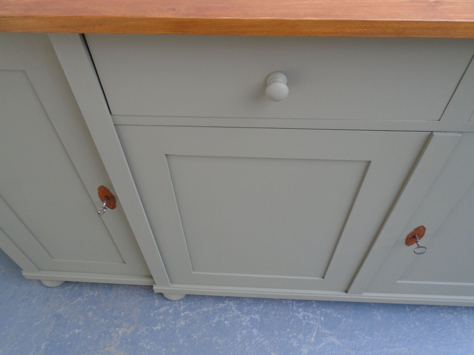 photo furniture A Fantastically Painted Arcadia Pear Reclaimed Pine Dresser Base
