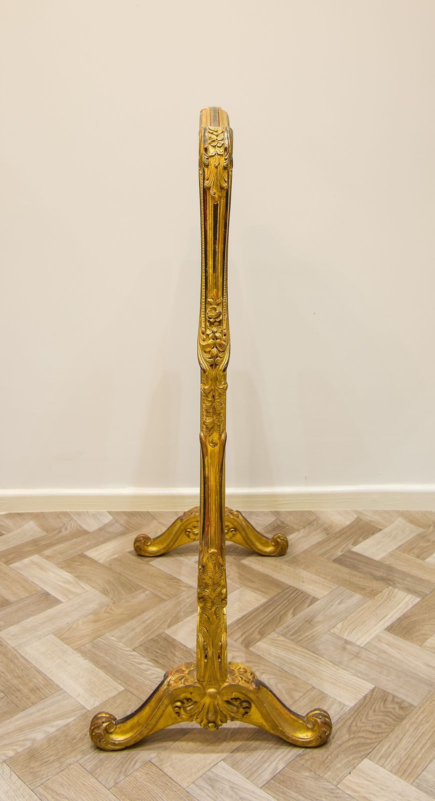 Antique French Carved Giltwood Firescreen photo Home Decor