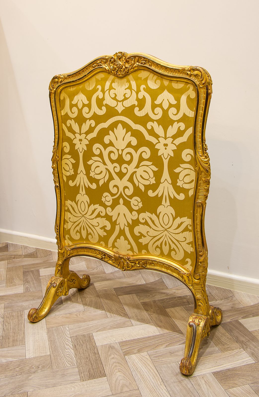 Antique French Carved Giltwood Firescreen photo buy