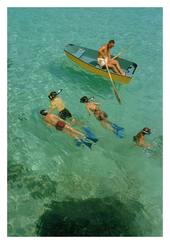 Toni Frissell 'Snorkelling In Bermuda' Unframed Archival Pigment Print photo furniture