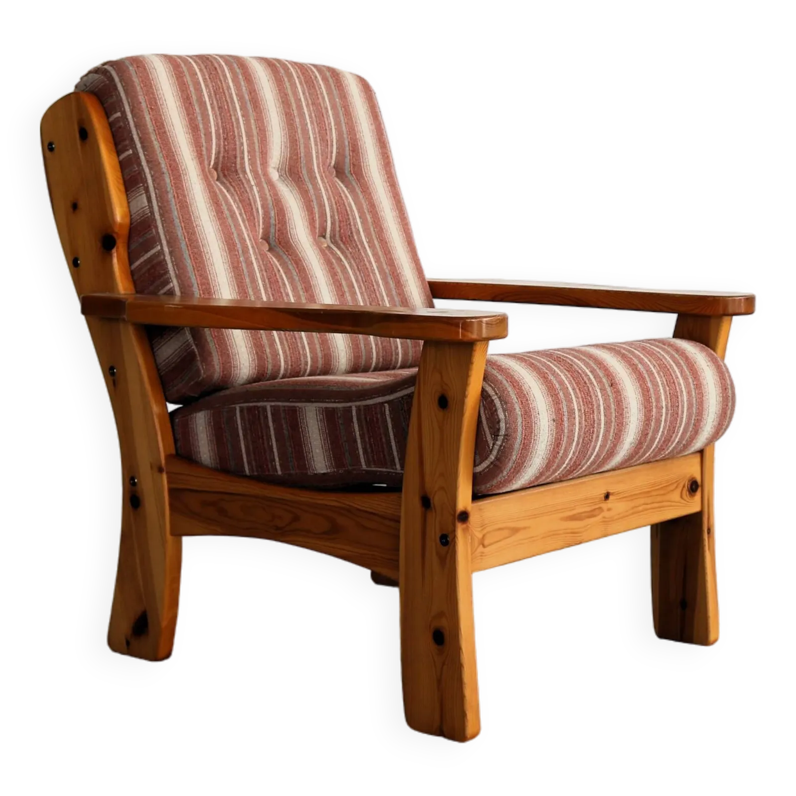 Vintage Armchair | 60s | Pine | Swedish