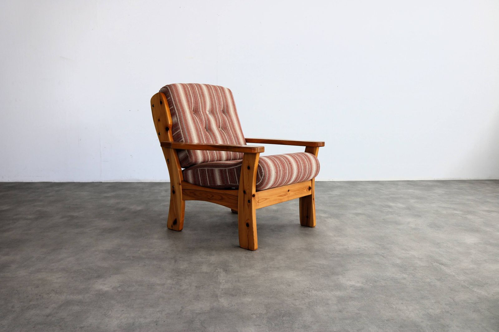 Vintage Fauteuil | Jaren 60 | Grenen | Zweeds photo vintage