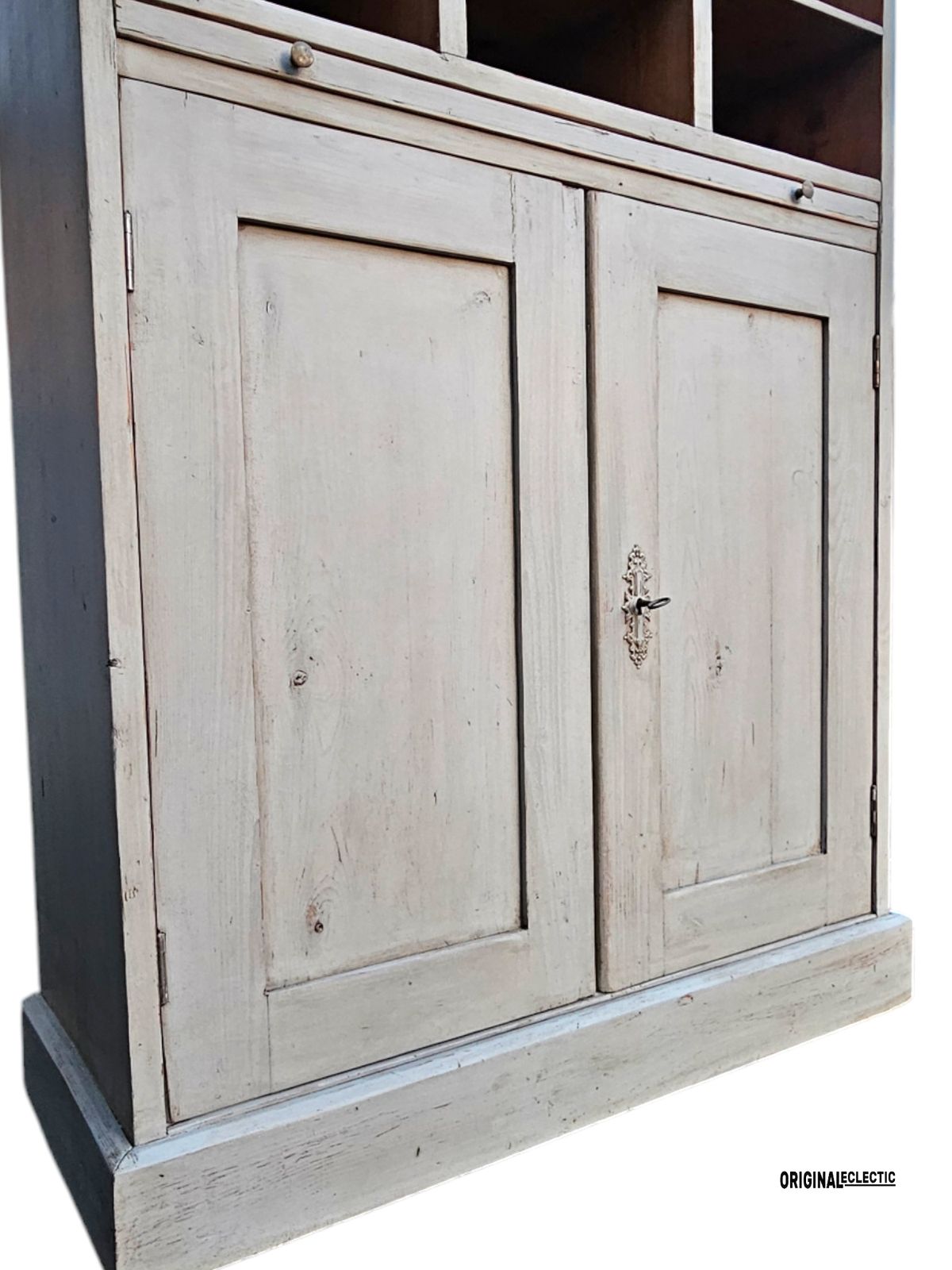 Antique French Haberdashery Cabinet With Pigeon Hole Shelving C1880 photo furniture