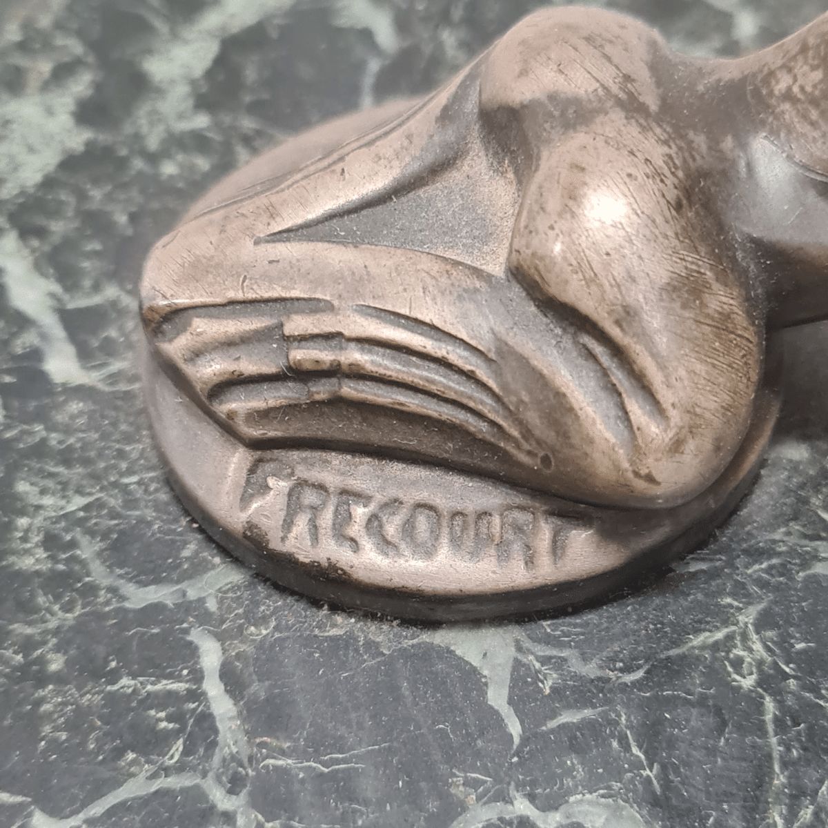 Maurice Frecourt Art Deco Bookends, Circa 1925 photo Home Decor