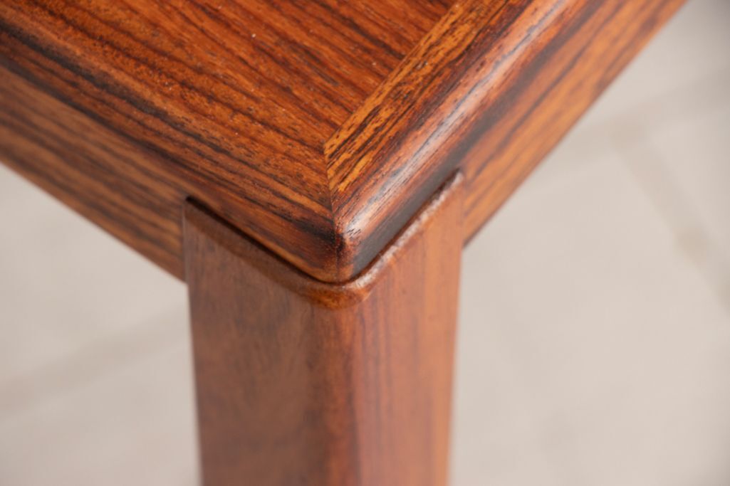 Midcentury Danish Rosewood Coffee Table By Vejle Stole C.1975 photo vinterior