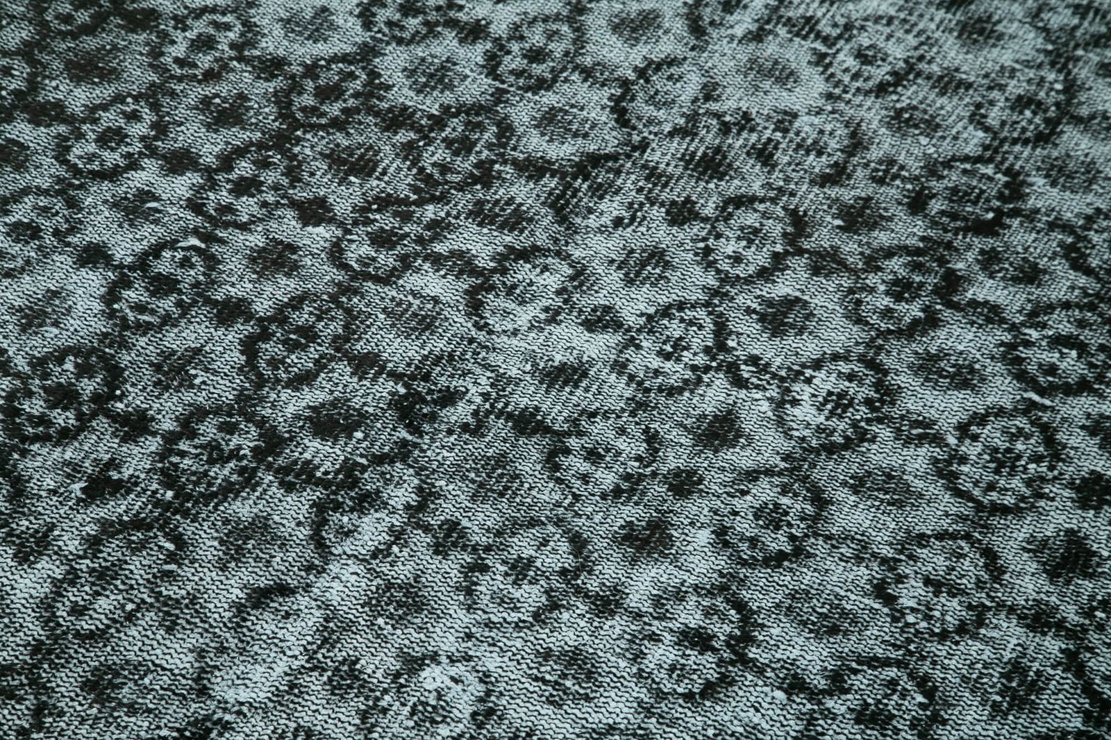 Handmade Black Over Dyed Rug 138 Cm X 233 Cm photo 385.0