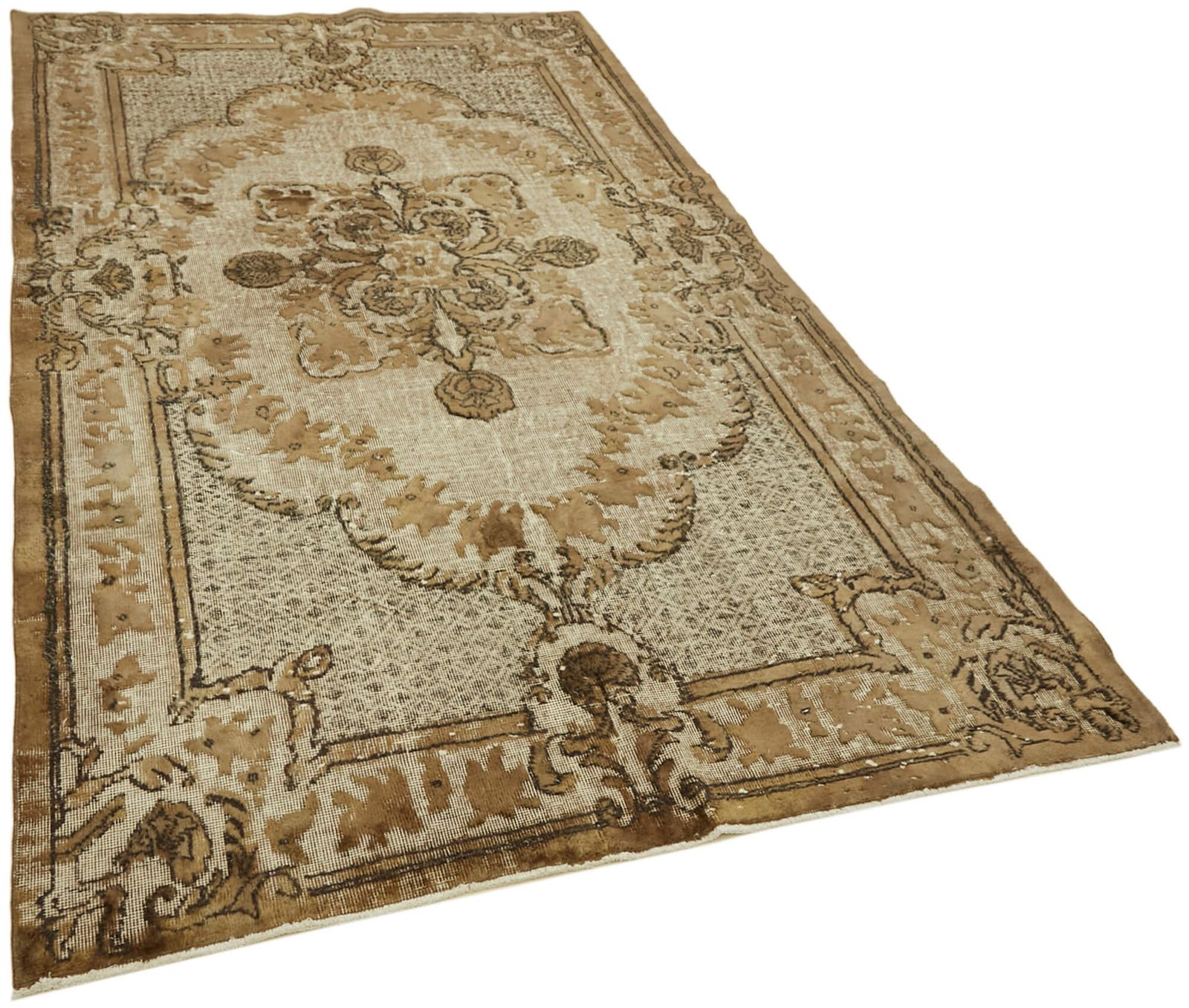6x10 Brown Over Dyed Rug, Oriental photo furniture