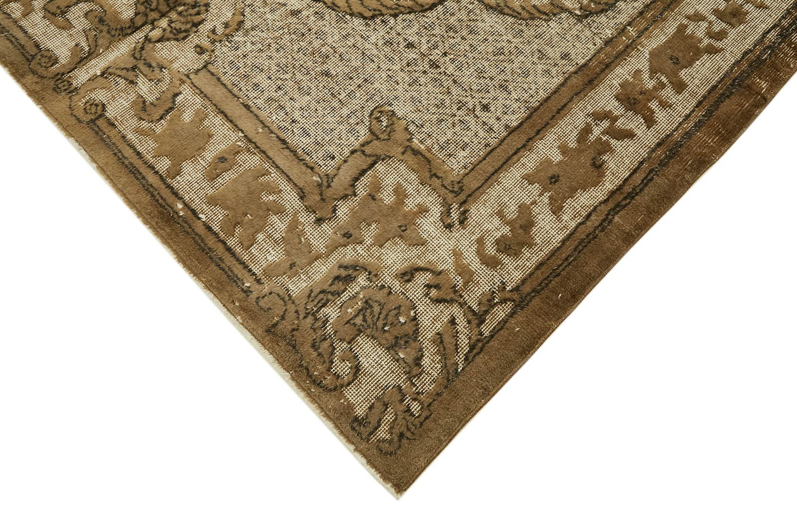 6x10 Brown Over Dyed Rug, Oriental photo Textiles