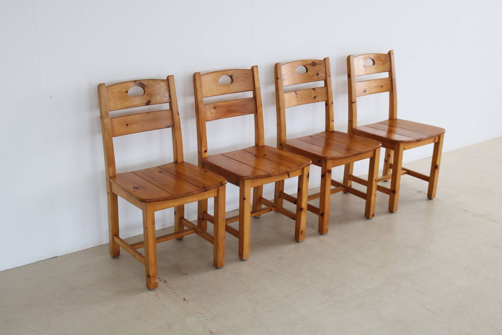 Vintage Dining Room Chairs | Chairs | Pine photo for sale