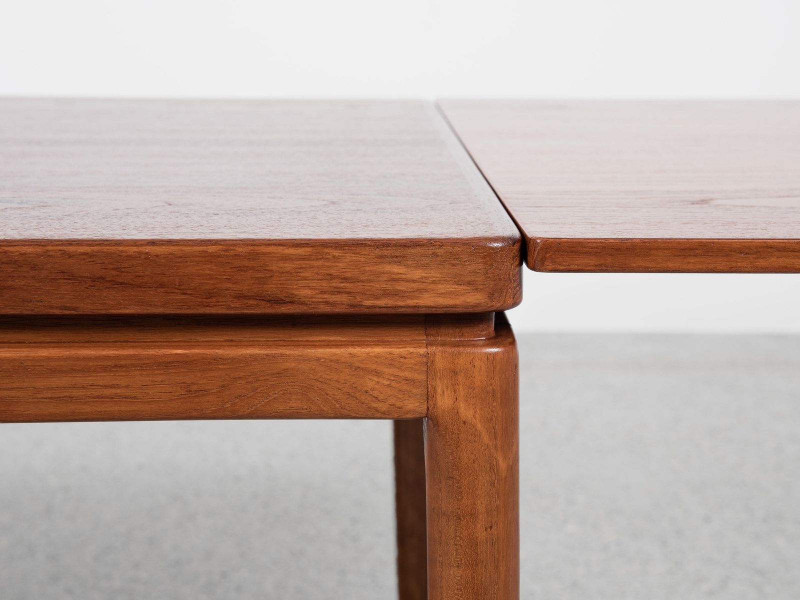 Midcentury Danish Smaller Dining Table In Teak By Christian Linneberg 1960s photo vinterior