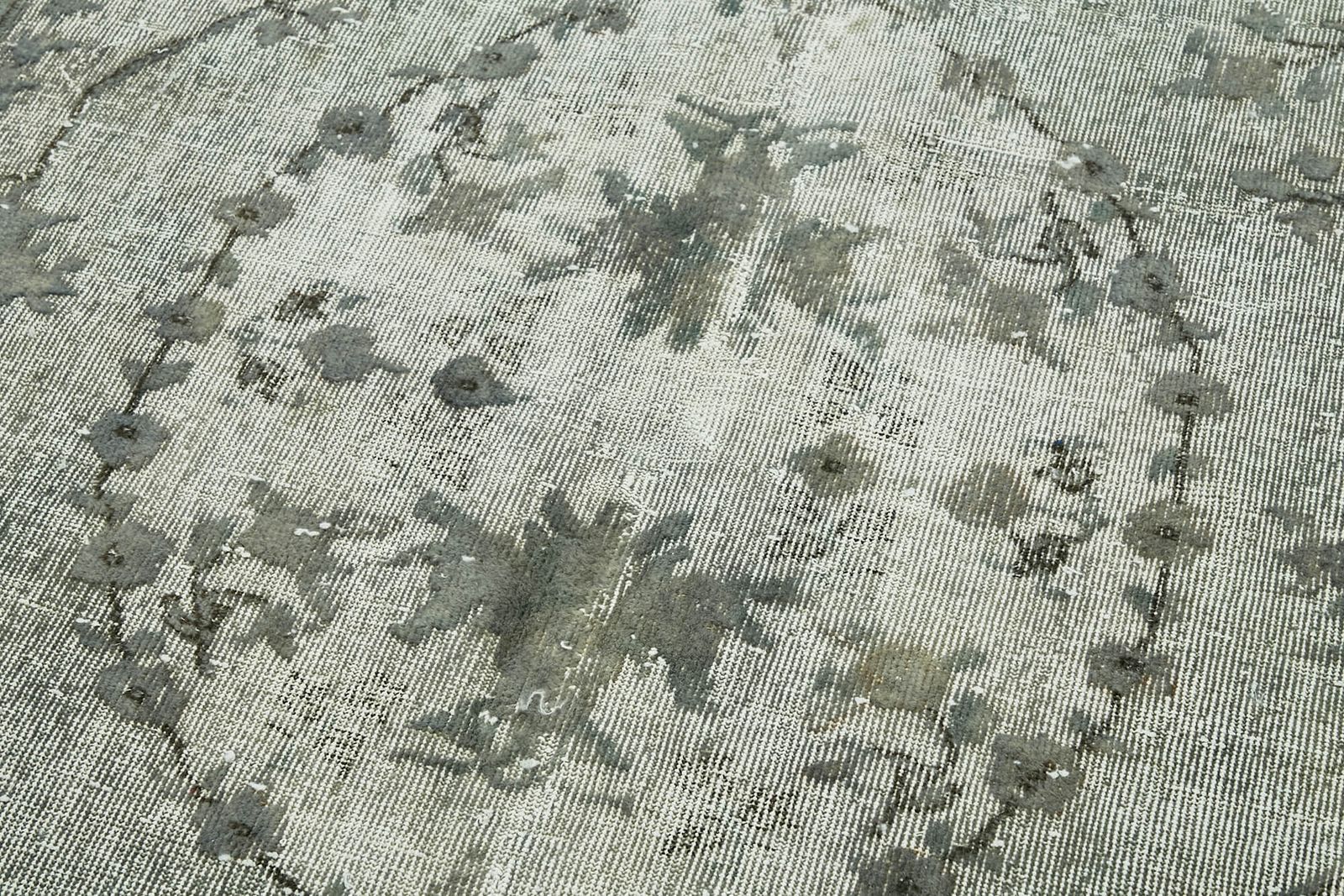 Handmade Blue Vintage Overdyed Rug 181 Cm X 290 Cm photo 626.0