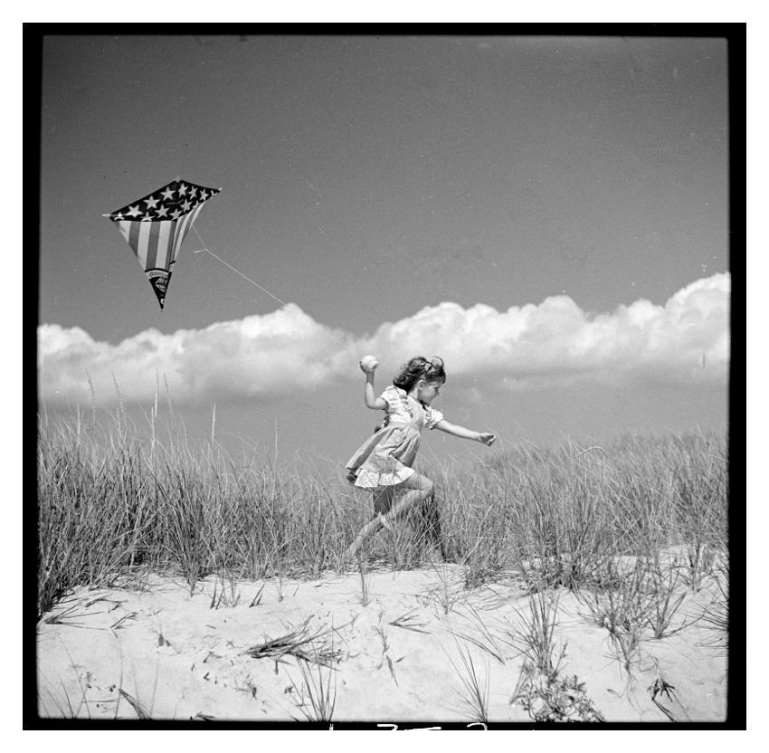 Toni Frissell 'The Wind' Unframed Archival Pigment Print photo furniture
