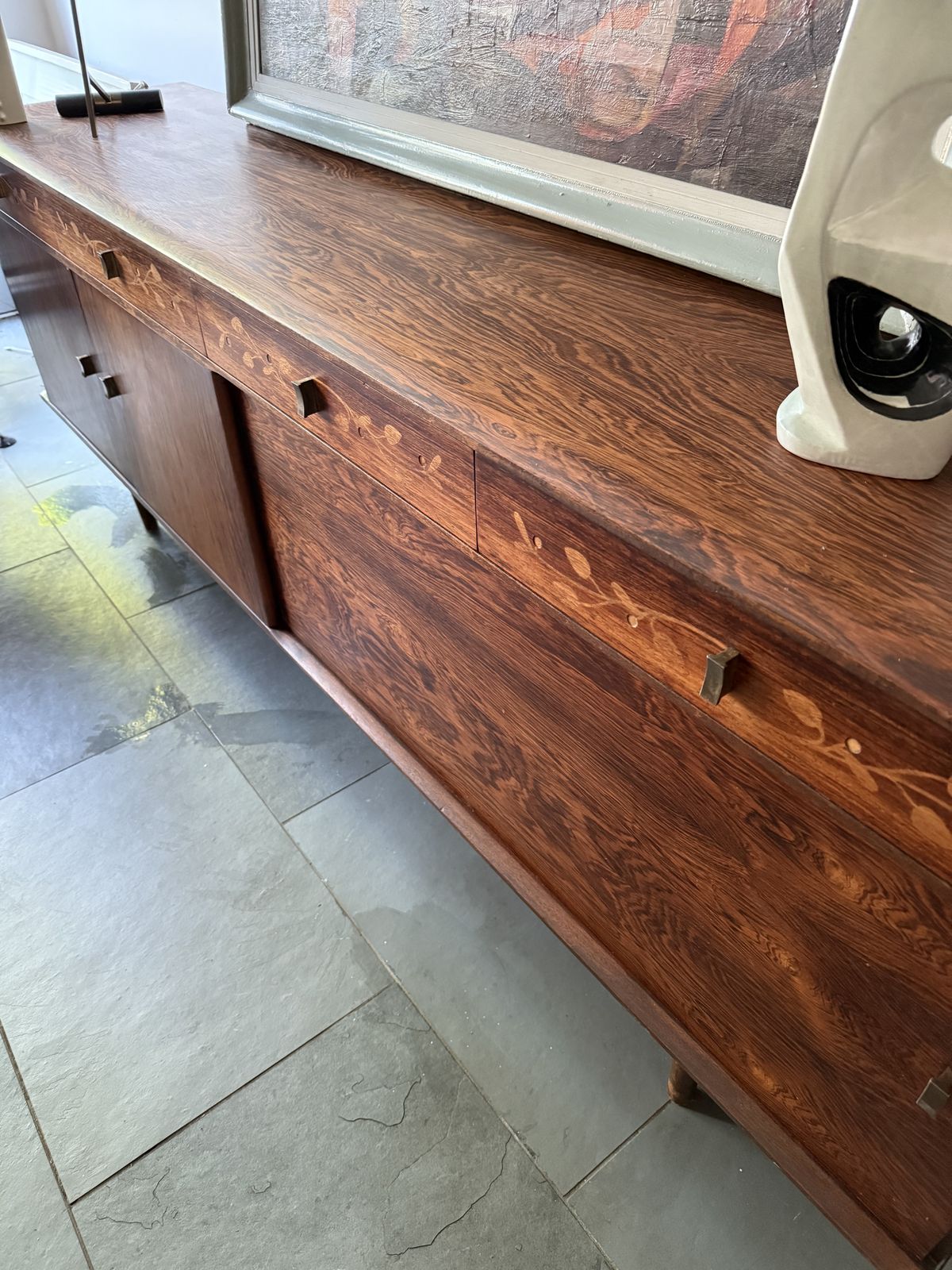 Rosewood Vintage Sideboard Everest Aj Milne 1960s