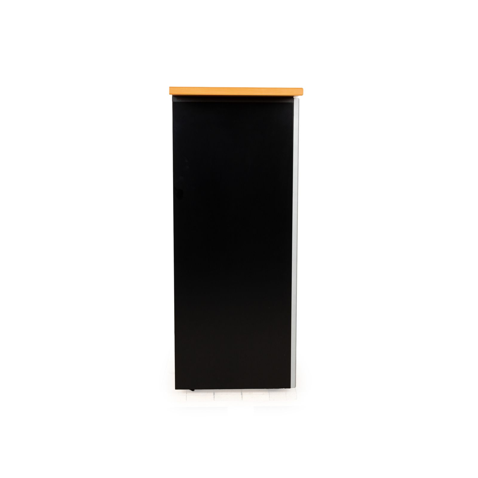 Mobilier Buffet Interlübke en bois brun, gris et noir photo