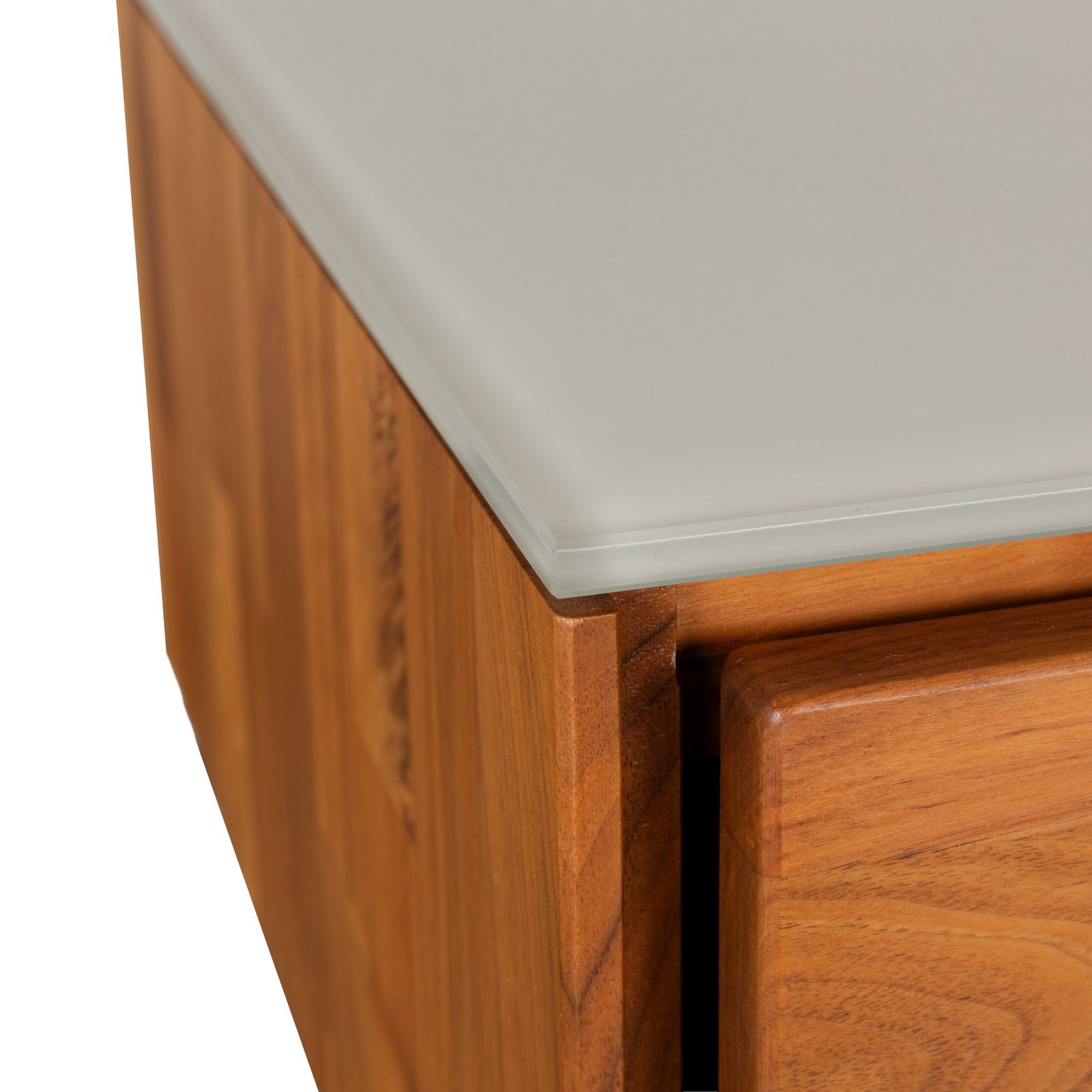 Hülsta Aunis Houten Dressoir Bruin Glas photo vinterior