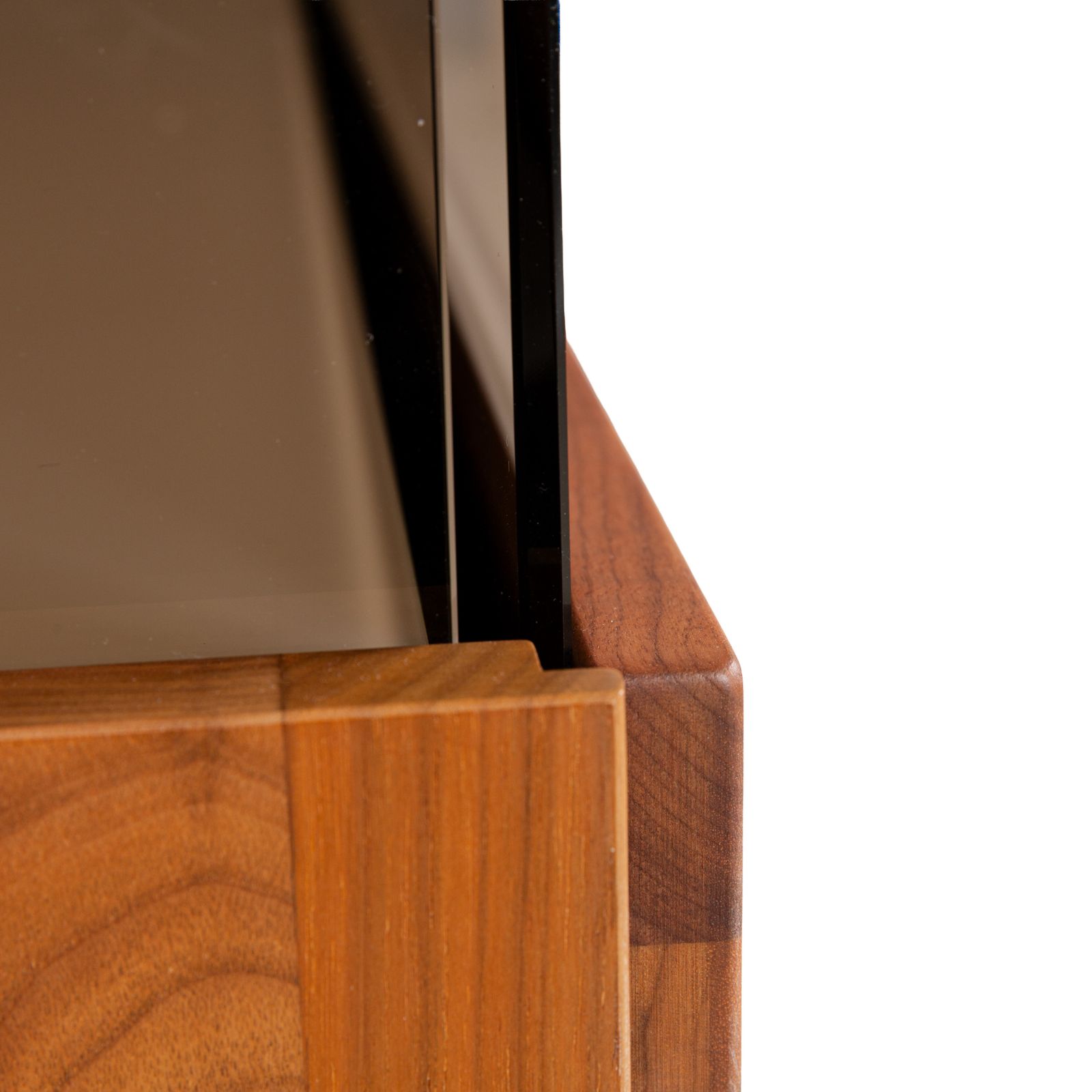Hülsta Aunis Houten Dressoir Bruin Glas photo buy