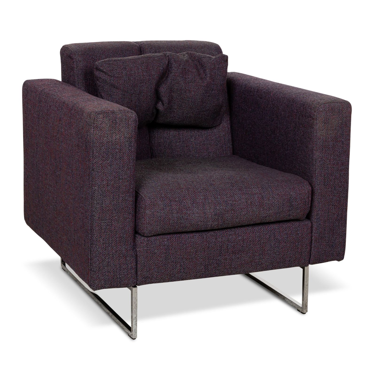 Brühl Embrace Fabric Armchair Purple Grey Manual Function