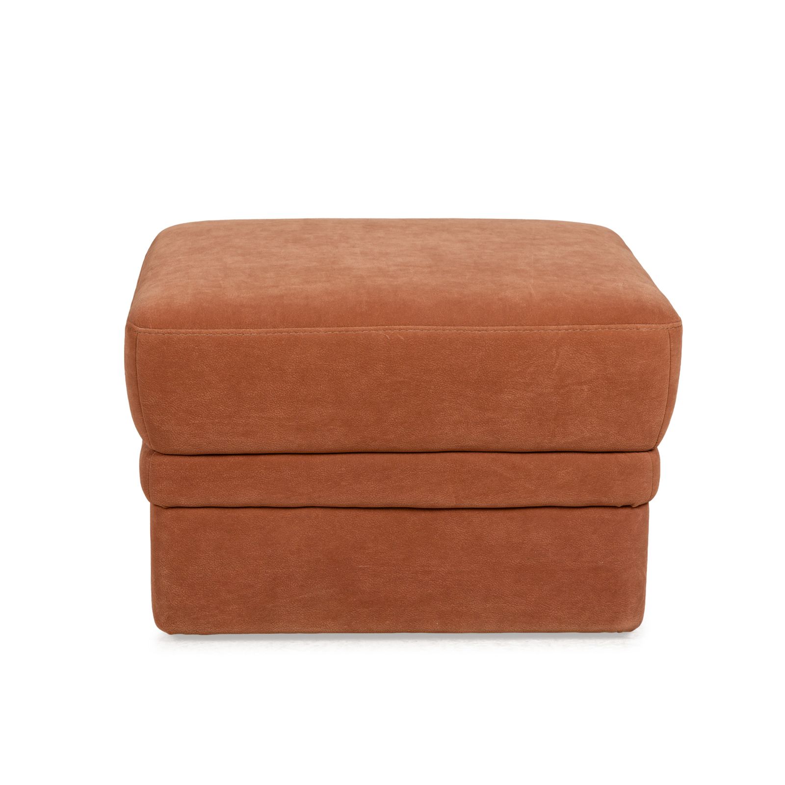 Pouf Himolla Planopoly en tissu brun camel photo buy
