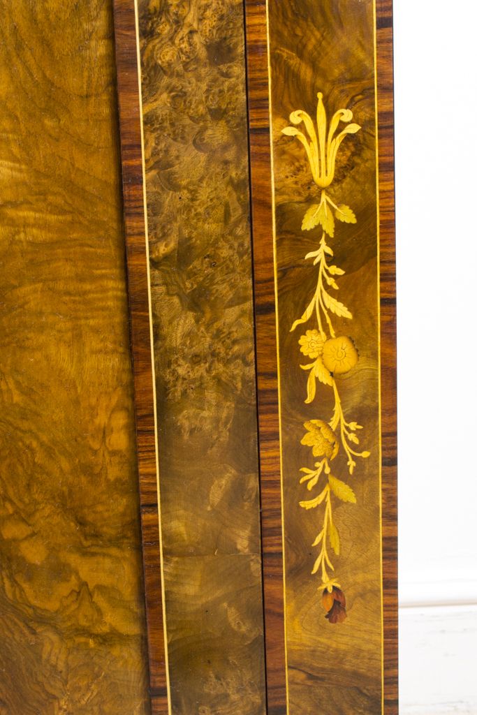 photo vinterior Antique Burr Walnut Marquetry Sideboard  Early 20th Century