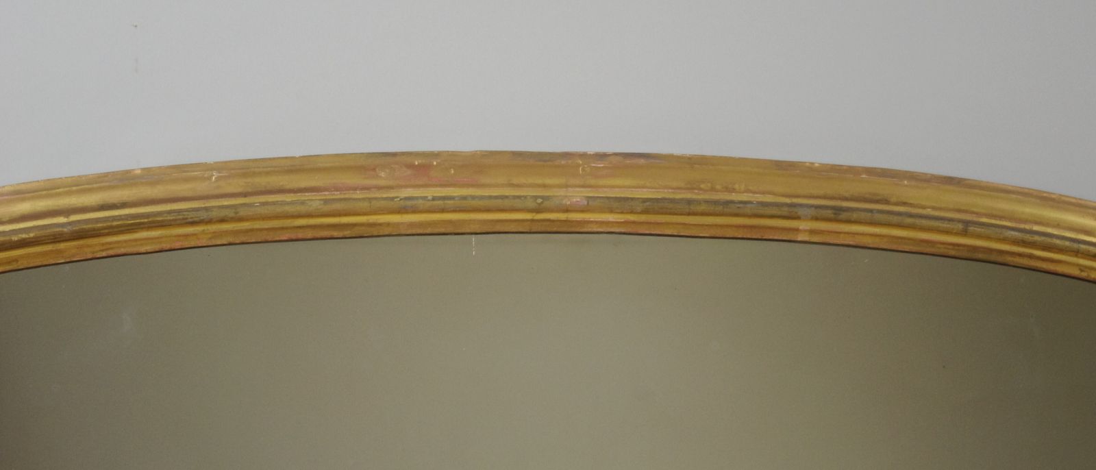Victorian Gilt Wood Large Arch Top Overmantle Mirror photo vinterior