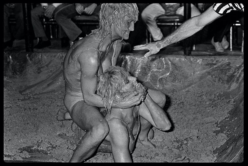 Arthur Steel 'Catfight V' Unframed Silver Gelatin Fibre Print