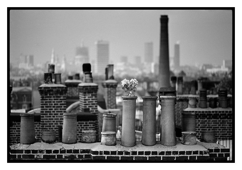 Arthur Steel 'Chimney Pots' Unframed Silver Gelatin Fibre Print photo furniture