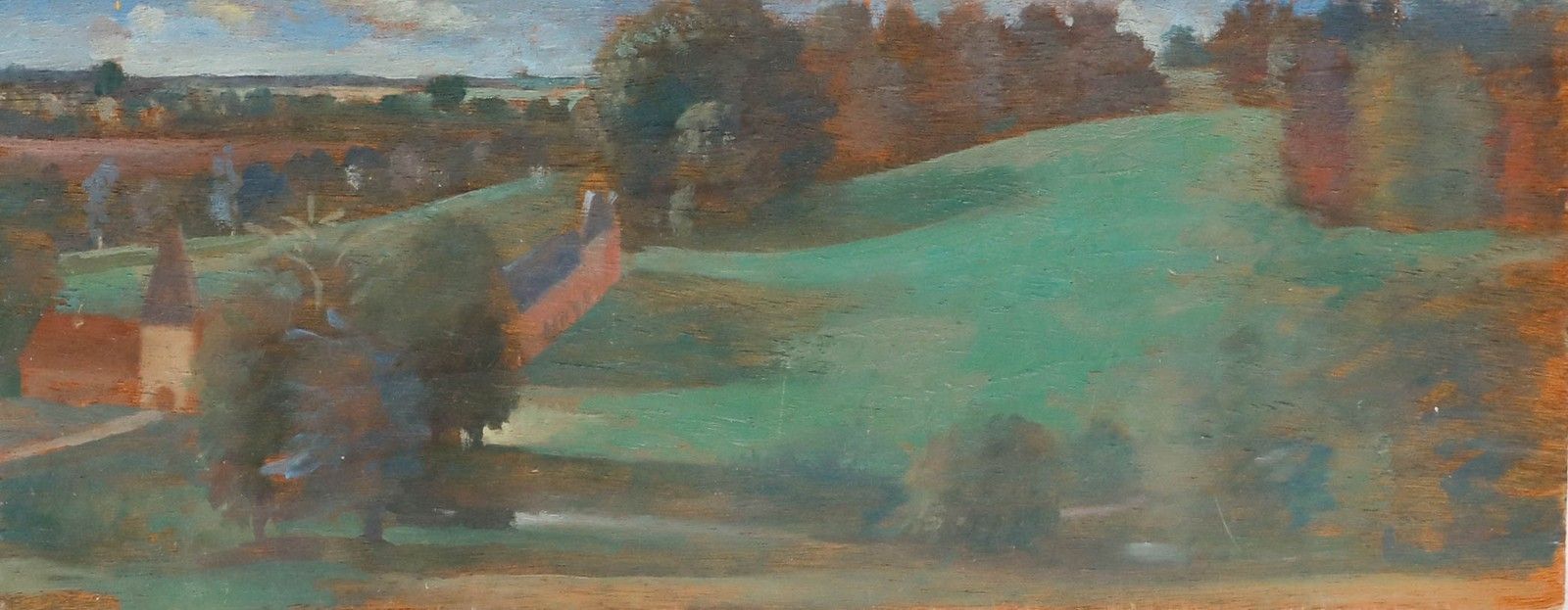 Bernadette Kelly (B.1933) 20th Century Oil, Green Acres