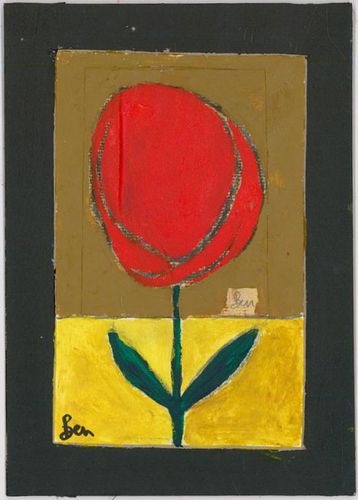 Ben Carrivick Contemporary Oil, Tulip photo furniture