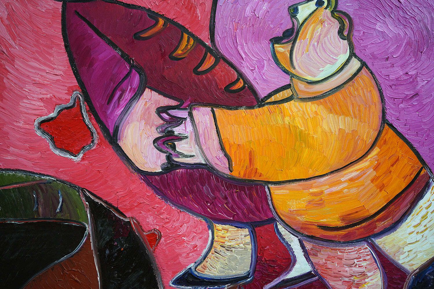 A Very Large Oil On Canvas By Albert Louden (B.1943); Untitled; 2004 photo buy