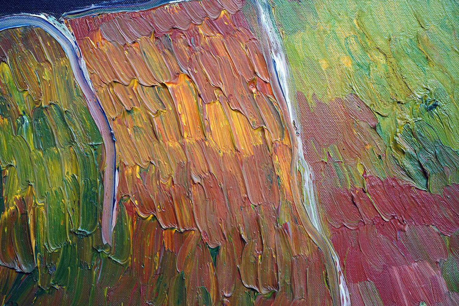 photo buy A Very Large Oil On Canvas By Albert Louden (B.1943); Untitled; 2004